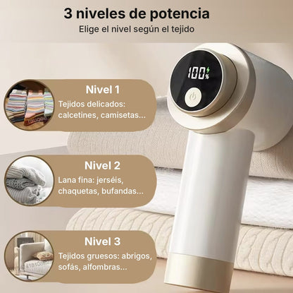 Quitapelusas eléctrico: tu ropa como nueva en segundos